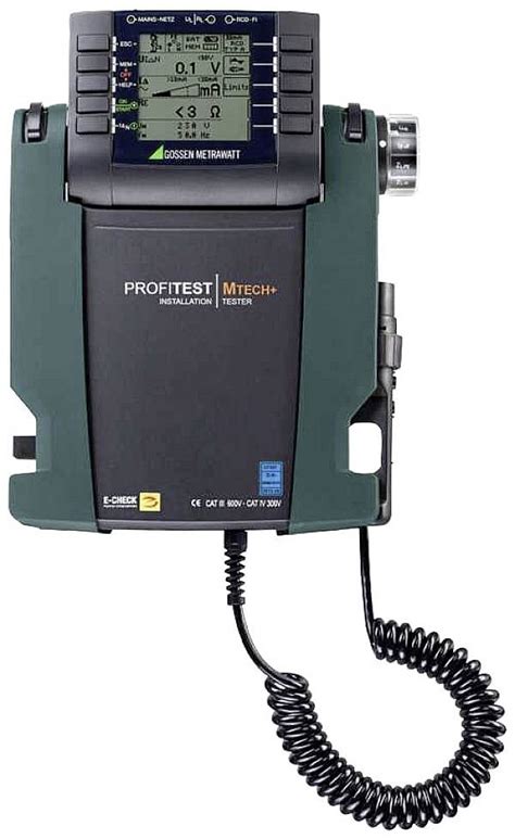 Gossen Metrawatt Profitest Mtech Electrical Tester Vde Tester