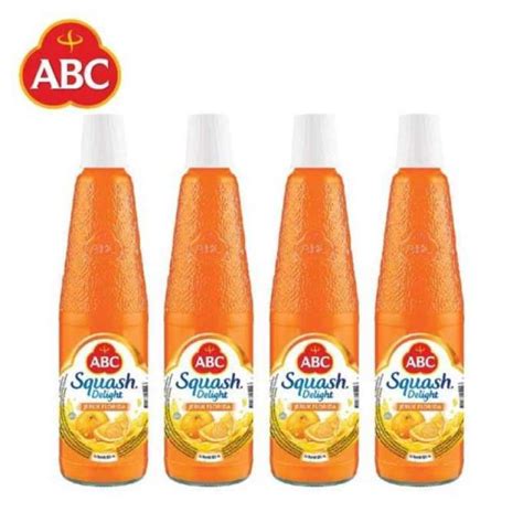 Jual Abc Squash Delight Orange Sirup 460ml 1 Dus Isi 12 Botol Di Seller