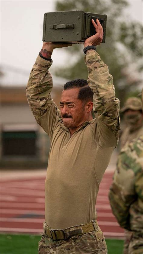 A Tactical Air Control Party Tacp Airman Lifts An Nara Dvids