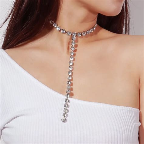 Buy Fashion Rhinestone Choker Crystal Gem Luxury