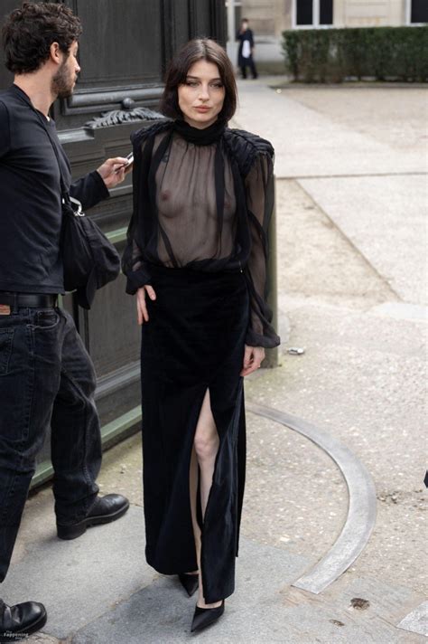 Alice Pagani Displays Her Nude Tits As She Attends Nina Ricci