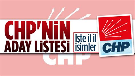 CHP nin 2023 milletvekili aday listesi Ankara Masası