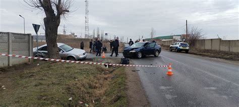 IMPACT PUTERNIC ÎNTRE DOUĂ AUTOTURISME LA IEȘIREA DIN ALEXANDRIA