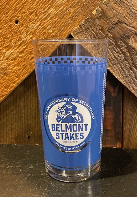 2023 Belmont Stakes Glass Impressions Of Saratoga