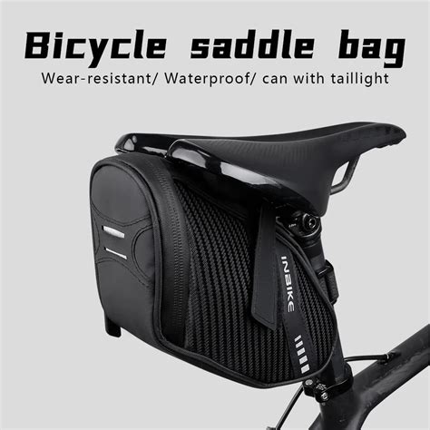 Waterproof Bike Saddle Bag Bicycle Under Seat Storage Tail Pouch Cycling Bags Bicycle