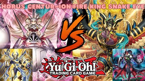 Horus Centur Ion Vs Snake Eye Fire King Yugioh Locals Feature Match