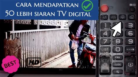 Cara Mudah Mencari Siaran Tv Digital Merk Lg Youtube