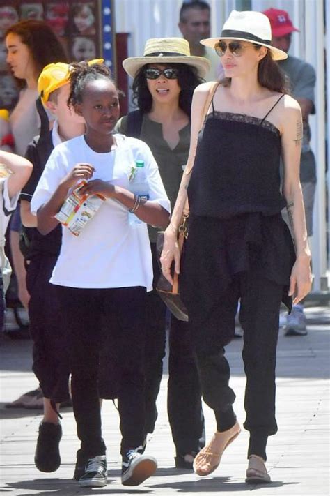 Angelina Jolie Disneyland July 12, 2017 – Star Style