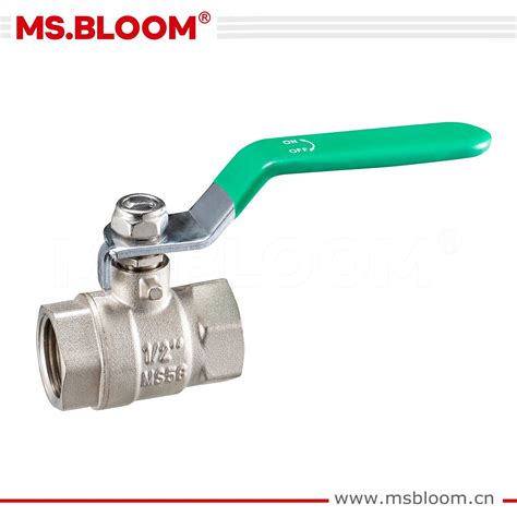 Nickel Plated Brass Ball Valve With Steel Handle Ball Valve And Valve