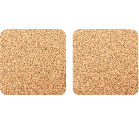 Cork Coaster Round Cork Mat Trivet For Plant Soft Corkboard Mat
