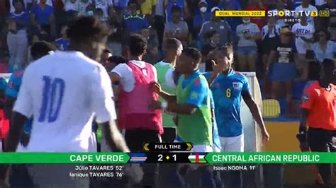 Qualificação Mundial 2022 Cabo Verde Vence Rca Por 2 1 OpaÍs Cv