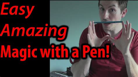 Pen Trick Revealed Magic At School With A Pen Youtube