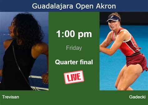 How To Watch Trevisan Vs Gadecki On Live Streaming In Guadalajara On