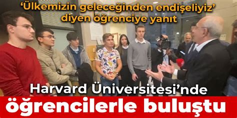 K L Daro Lu Harvard Niversitesi Nde Okuyan T Rk Rencilerle Sohbet