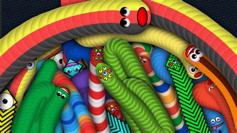 Worm Zone 007 Epic Vs Bad Worms Slither Snake Io Best Master Troll