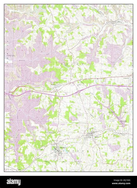 Bethesda Ohio Map 1961 124000 United States Of America By Timeless