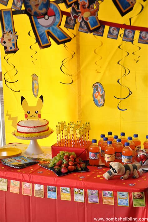 Pokemon Birthday Party A Pokemon Lovers Dream