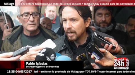 Iglesias lamenta que Bódalo sigua en prisión Málaga 24h TV YouTube