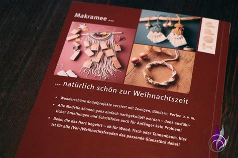 Makramee Ideen im Buch Natürlich Weihnachten mit Makramee