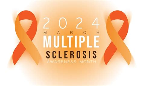 Premium Vector Multiple Sclerosis Awareness Month Background Banner