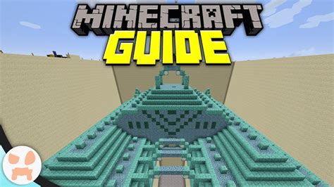 Draining An Ocean Monument Minecraft Guide Episode Minecraft