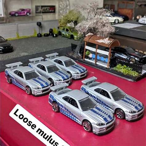 Hot Wheels Rápido Y Furioso Suelto Toyota Supra Mitsubishi Eclipse Nissan 350Z GT R R34 Shopee