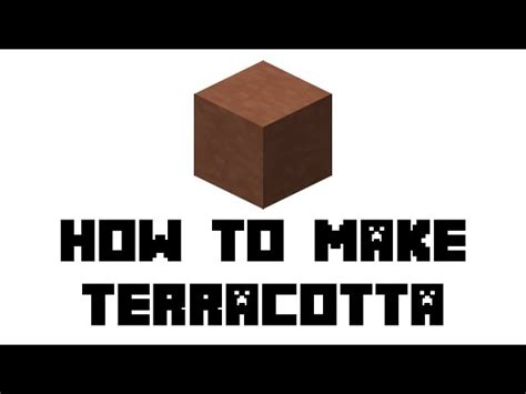 How To Make Terracotta In Minecraft A Step By Step Guide On This Very Spot