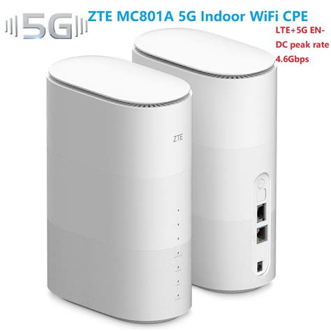 Zte G Cpe Mc A Wifi Router Lte G En Dc Peak Rate Gbps Wi Fi