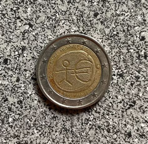 2 EURO MÜNZE Fehlprägung Strichmännchen 880 02 PicClick UK