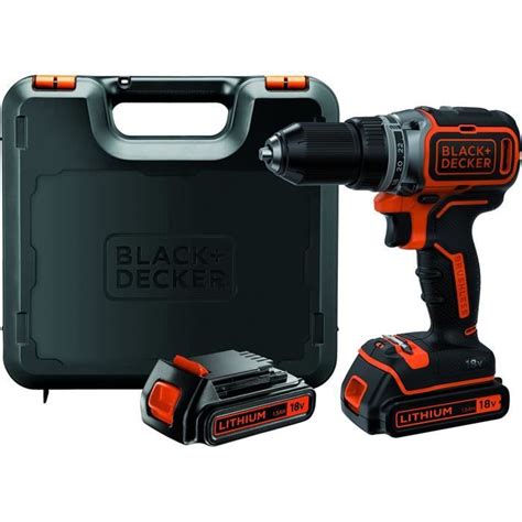 BLACK DECKER BL186KB QW Perceuse Visseuse Sans Fil Chargeur Standard