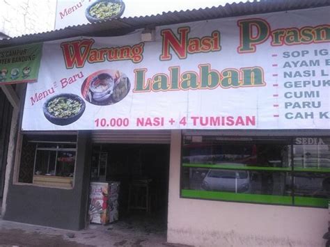 Menu At Warung Nasi Khas Sunda Lalaban Restaurant Padalarang Jl Raya