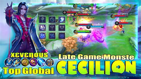 Master of Late Game Monster Top 1 Global Cecilion By xεvεησυs Mobile