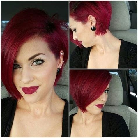 10 gewagte Ideen für kurze rote Haarfarben Kurze Haare