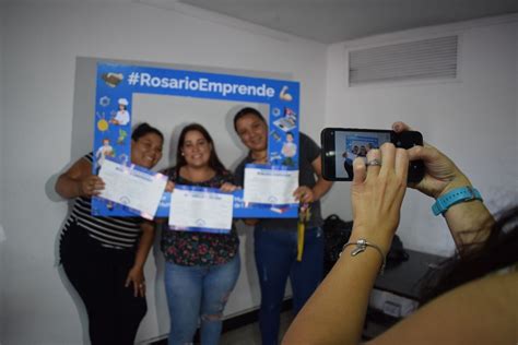 Aprender a emprender Rosario entregó certificados de capacitación a