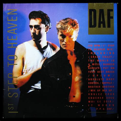 Пластинка Daf 1st Step To Heaven 1986 Exex арт 345434