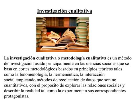 Diseño De Una Investigacion Cualitativa Ppt