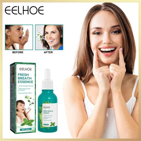 Eelhoe Fresh Breath Essence Mint Flavor Natural Bad Mouth Smell