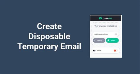 How To Create Temporary Disposable Email Address And Its Use