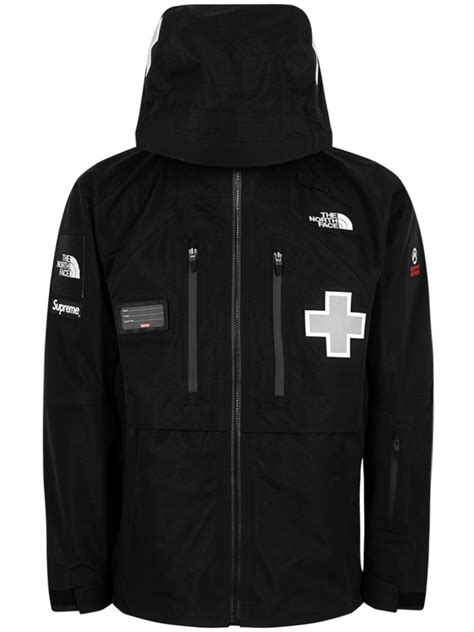 Supreme X Tnf Summit Series Rescue Mountain Pro Jacket In Black Modesens