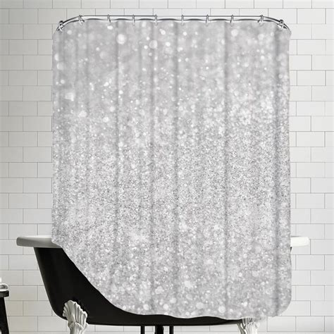 Shower Curtains Shower Liners Silver Shower Curtain Shower Curtain