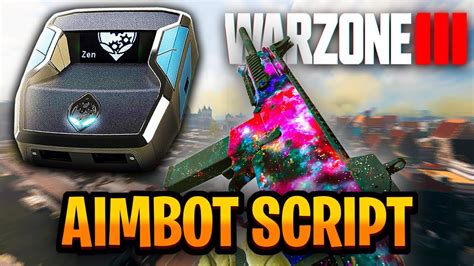 OVERPOWERED CRONUS ZEN WARZONE 3 SCRIPT GIVES YOU AIMBOT LIKE A COD PRO