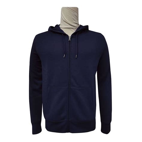 Sudadera George Talla Eg Con Capucha Y Cierre Azul Marino Walmart