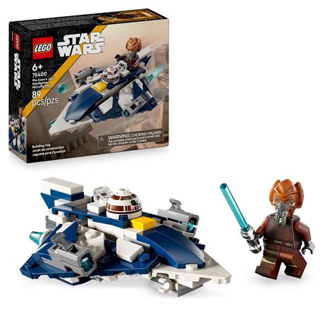 LEGO® Star Wars™ Plo Koon’s Jedi Starfighter™ Microfighter Building Toy ...