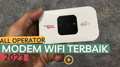 Rekomendasi Mifi Modem Wifi G Lte Termurah Terbaik Unlock All