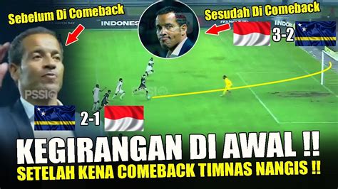 LAGA DRAMATIS Timnas Indonesia Berhasil Comeback Tumbangkan Curacao