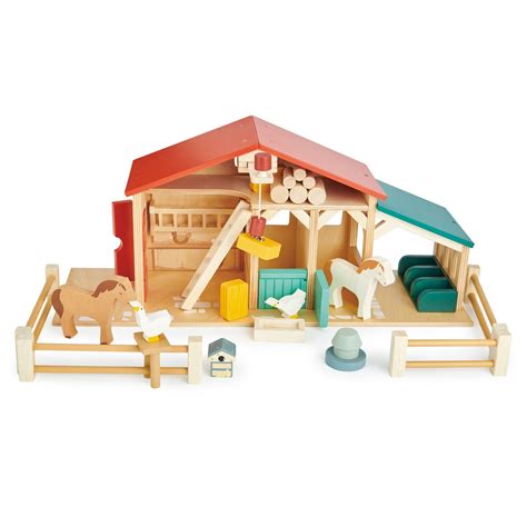 Wooden Farm Set