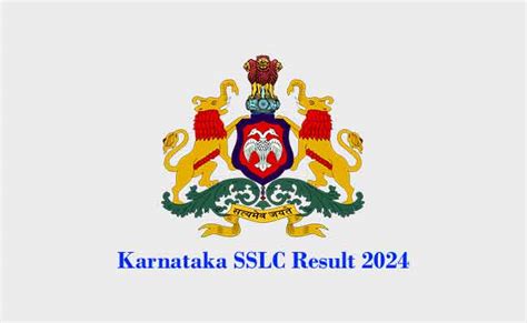 Karnataka Sslc Results Declared Details Here