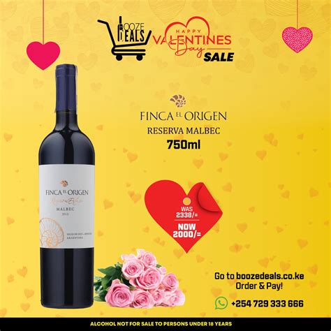 Finca El Origen Reserva Malbec Booze Deals