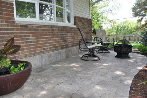 Downers Grove Front Entry Sidewalk And Patio Traditional