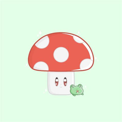 Mushroom And Frog🍄🐸 Rartist